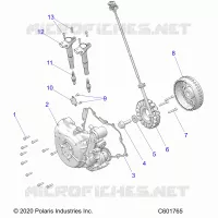 ELECTRICITE, IGNITION SYSTEM, W/STATOR COVER