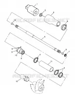 SYSTÈME DE TRANSMISSION SLTX B964590 AND INTL. SLTX I964590 (4935783578B002)