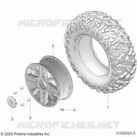 ROUES, FRONT