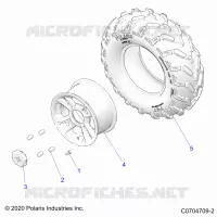 ROUES, REAR