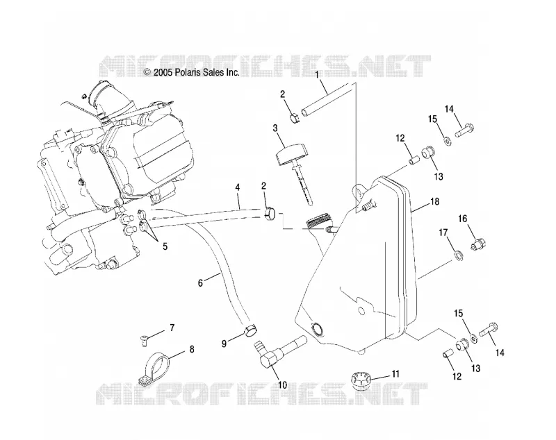 MOTEUR, OIL SYSTEM and RESERVOIR D'HUILE