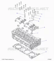 ENGINE, CULASSE