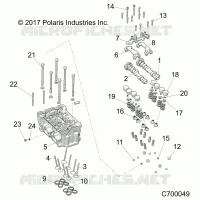 CYLINDRE HEAD AND VALVES