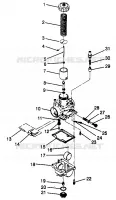 CARBURATEUR SCRAMBLER W967840 (4935823582D003)