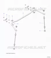 SUSPENSION, REAR BARRE STABILISATRICE