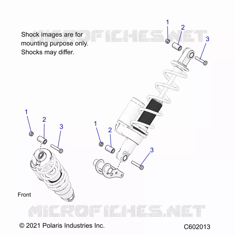 SUSPENSION, SUPPORT AMORTISSEUR , REAR SUSP.