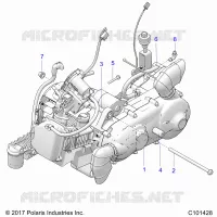 ENGINE, ENGINE AND TRANSMISSION MOUNTING