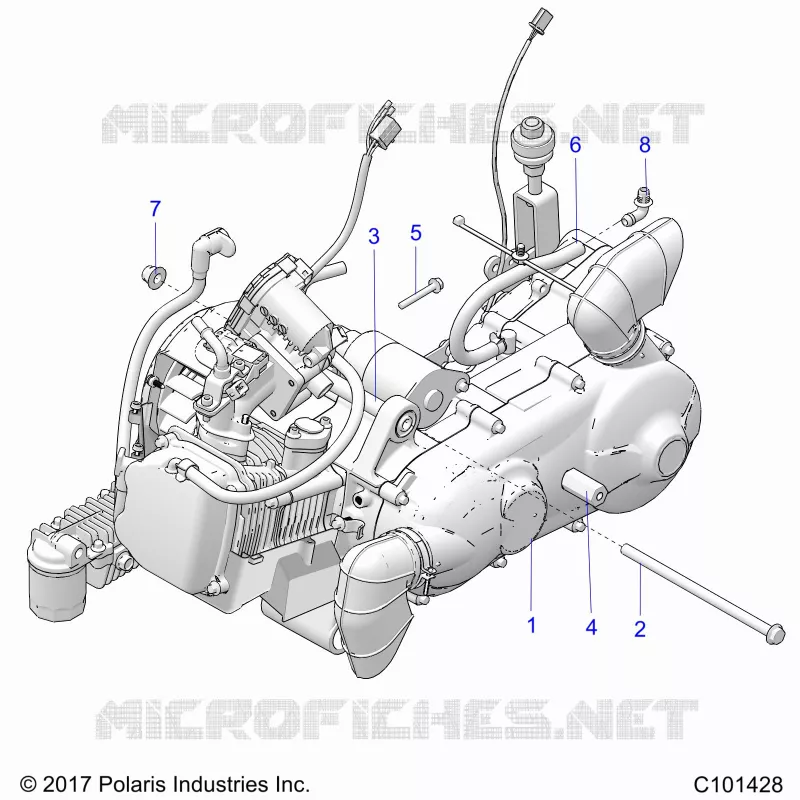 ENGINE, ENGINE AND TRANSMISSION MOUNTING