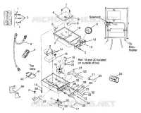 BOITIER ELECTRIQUE HURRICANE B974473 and Intl. HURRICANE I974473 (4941044104B010)