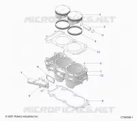 CYLINDRE AND PISTON