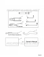 REFERENCES, TOOL KIT AND MANUEL DU PROPRIETAIRES