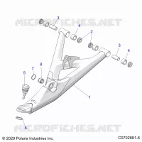 SUSPENSION AVANT CONTROL ARMS LOWER