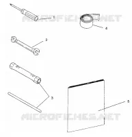 OUTILS LITE 0963433, EURO LITE E963433 and LITE DELUXE 0963431 (4931663166C003)
