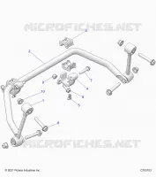 SUSPENSION, FRONT, BARRE STABILISATRICE