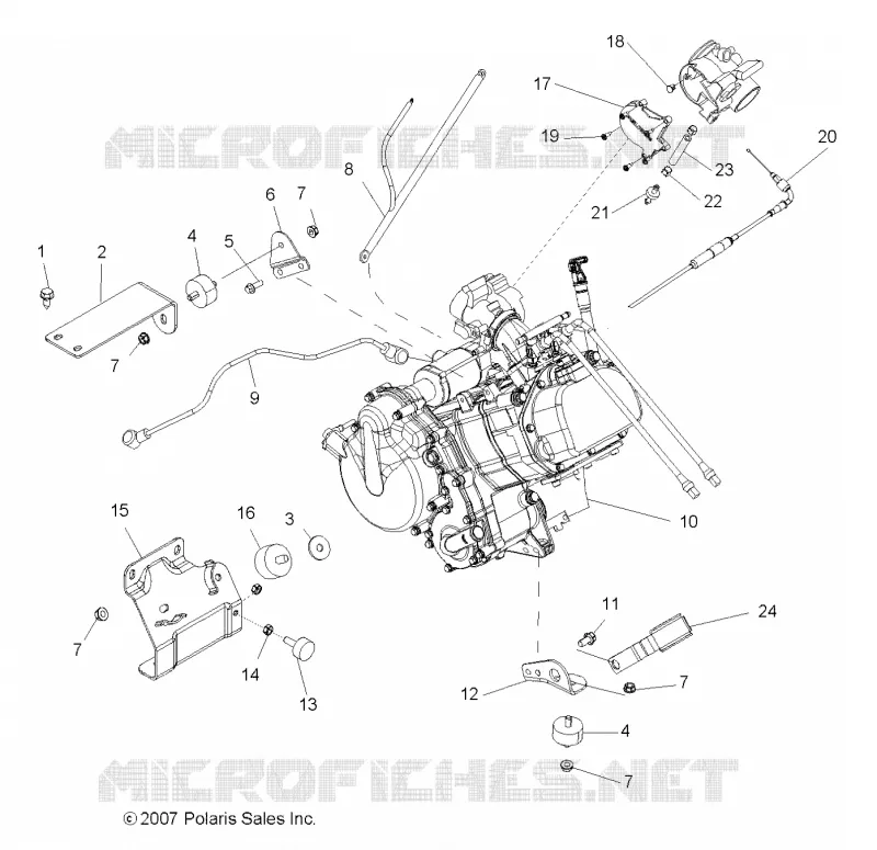 MOTEUR, MOUNTING