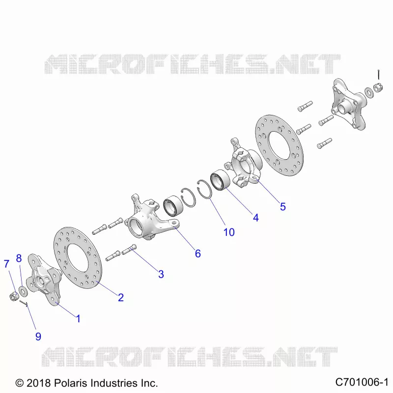 SUSPENSION AVANT CARRIER AND HUB