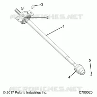 DRIVE TRAIN, ARBRE DE TRANSMISSION AVANT