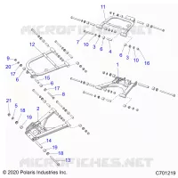 SUSPENSION ARRIERE CONTROL ARMS