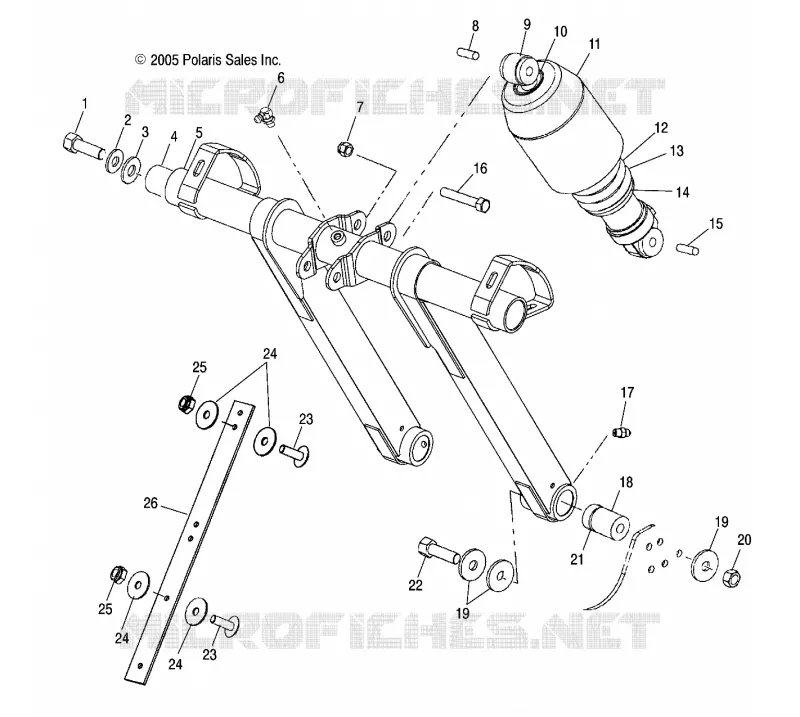 BRAS DE SUSPENSION AVANT