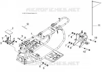 CHASSIS, CADRE AND BRAS OSCILLANT