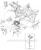 SUPPORTS MOTEUR ET ECHAPPEMENT Trail Boss / W928527 (4922892289005A)