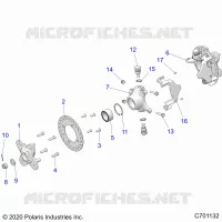 SUSPENSION AVANT HUB