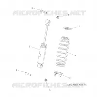 SUSPENSION, AMORTISSEUR AVANT