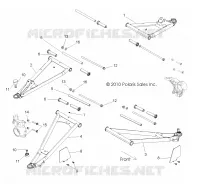 SUSPENSION AVANT CONTROL ARMS