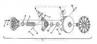 EMBRAYAGE DE TRANSMISSION SPORT/SPORT GT (4921282128035A)