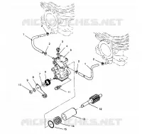 POMPE A HUILE SPORT 0960443, SPORT TOURING 0960243  and EUROPEAN SPORT TOURING E (4932223222D002)