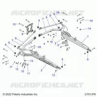 SUSPENSION ARRIERE CONTROL ARMS
