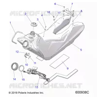 SYSTÃˆME D'ALIMENTATION, FUEL TANK ASM.