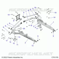 SUSPENSION ARRIERE CONTROL ARMS