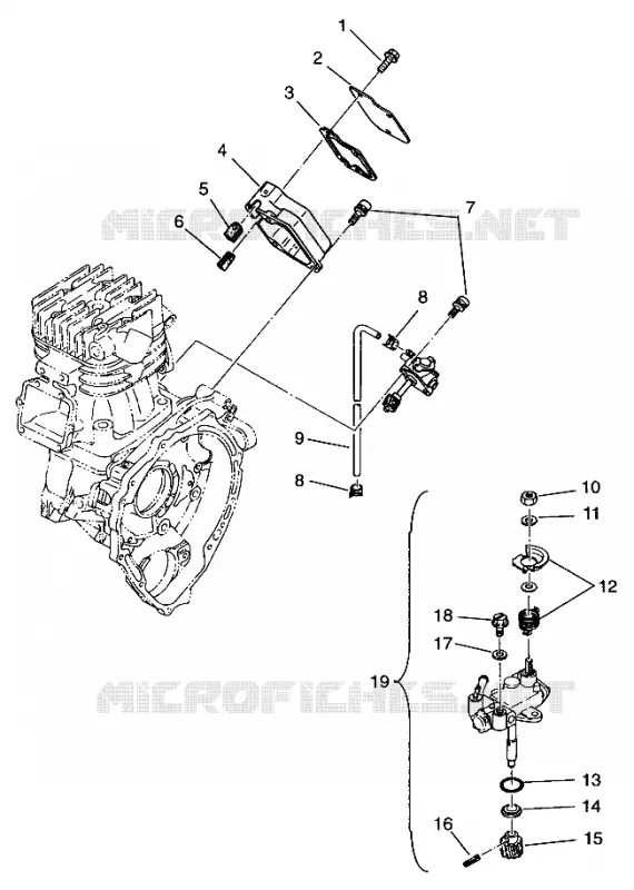 POMPE A HUILE Sport 400L W958540 (4930133013C012)