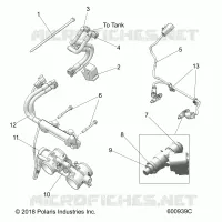 SYSTÃˆME D'ALIMENTATION, RAIL, LINES AND THROTTLE BODY