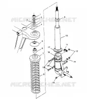 SUPPORT  2X4 300 W957530 (4930053005B002)