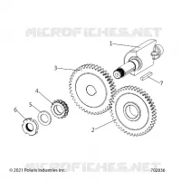 ARBRE D'EQUILIBRAGE AND BALANCE GEAR