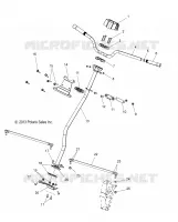 DIRECTION, H-BAR, DIRECTION POST, TIE ROD