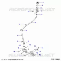 BRAKES, BRAKE PEDAL AND MAITRE CYLINDRE