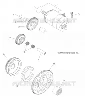 MOTEUR, DEMARREUR