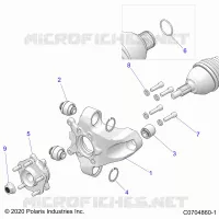 SUSPENSION, PORTE BAGAGES ARRIERE AND HUB
