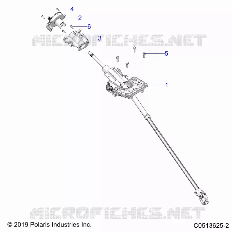 STEERING, UPPER STEERING ASM.