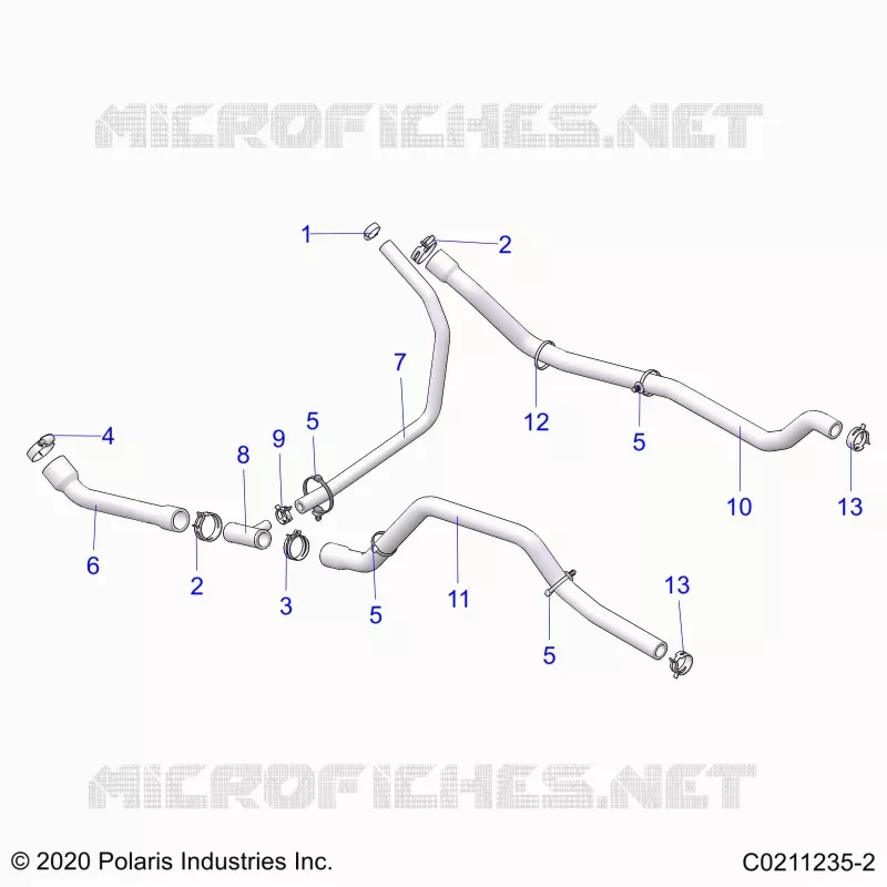 ENGINE, SYSTÃˆME DE REFROIDISSEMENT, HOSES