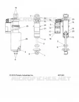 SUSPENSION, AMORTISSEUR AVANT TRACK (7045300)