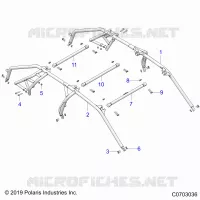 CHASSIS, CAB CADRE