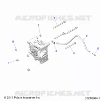 SYSTÃˆME DE TRANSMISSION, GEARCASE MOUNTING, REAR