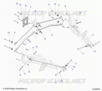 SUSPENSION ARRIERE TRAILING ARMS MOUNTING