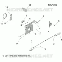 CLIGNOTANTSS, HORN AND LICENSE PLATE LIGHT
