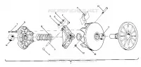 EMBRAYAGE DE TRANSMISSION STAR, SPRINT ES AND STARTRAK (4916811681016A)