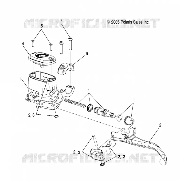 FREIN AVANT FREIN LEVER and MAITRE CYLINDRE